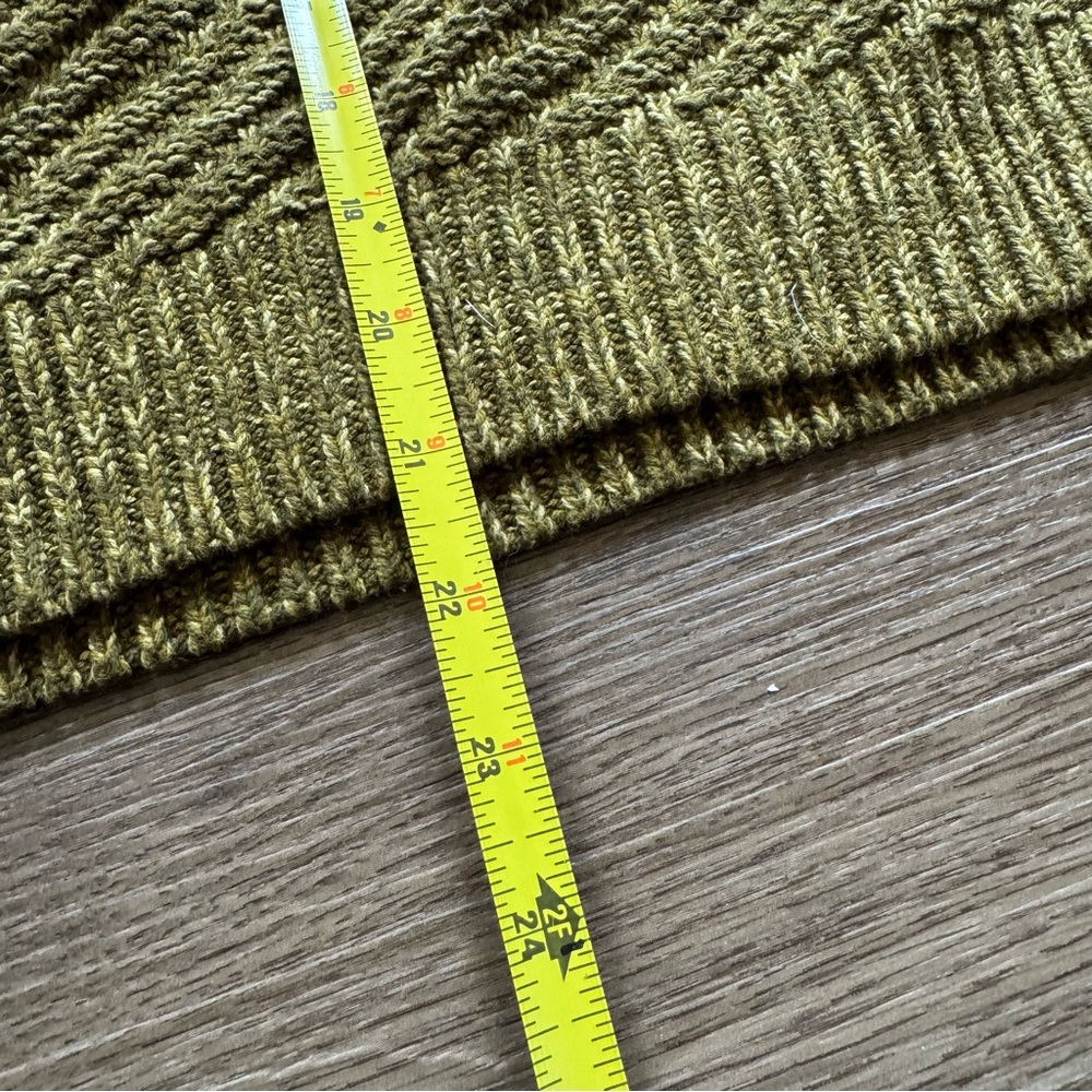 Universal‎ Thread Chunky Knit Sweater (L, Green) - Picture 3 of 5